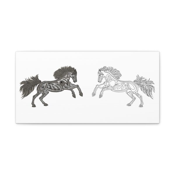 Spirit of the Black Stallion Canvas - Image 9