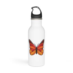 Butterfly Stainless Steel Water Bottle
