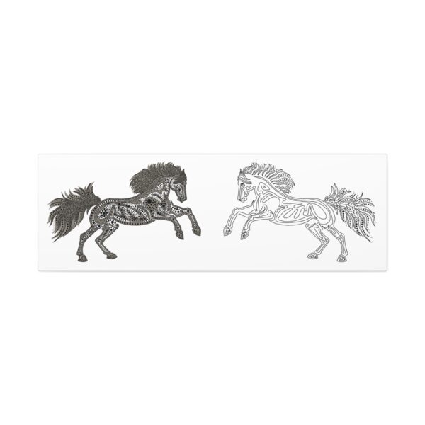 Spirit of the Black Stallion Canvas - Image 5