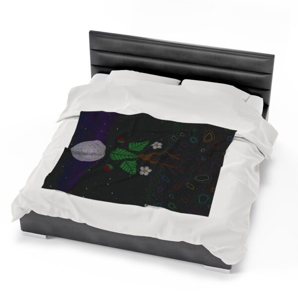 Strawberry Spirit, We are All Made from Stardust Velveteen Blanket - Image 22