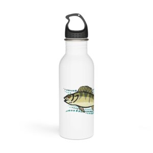 Walleye Stainless Steel Water Bottle