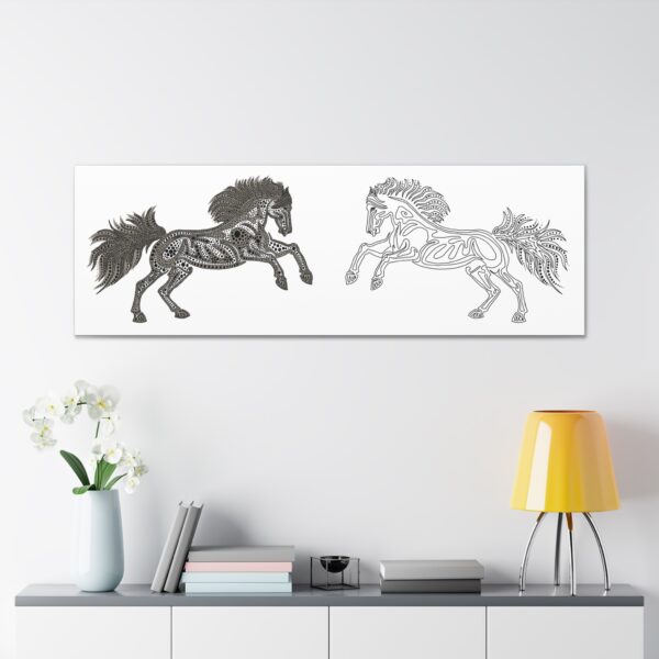 Spirit of the Black Stallion Canvas - Image 8