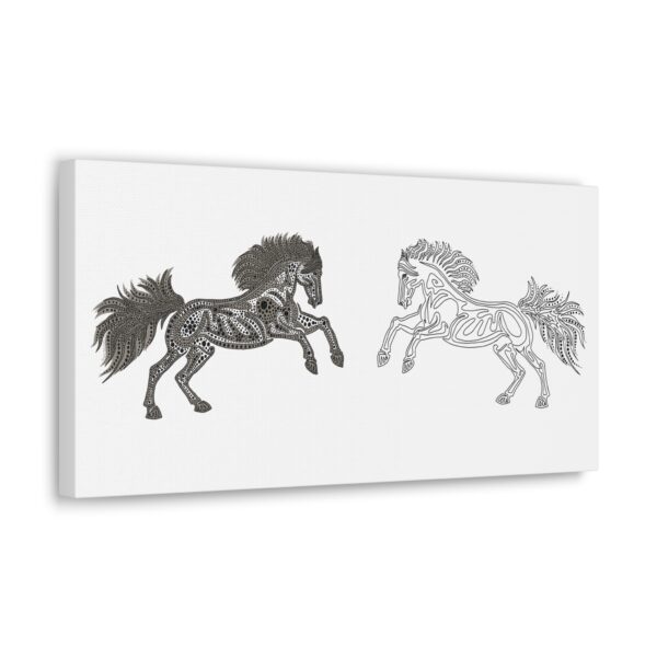 Spirit of the Black Stallion Canvas - Image 10