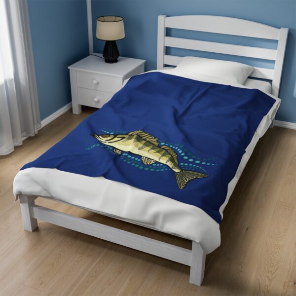 Walleye Velveteen Blanket - Image 11