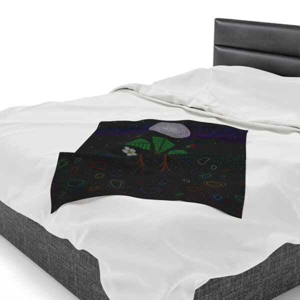 Strawberry Spirit, We are All Made from Stardust Velveteen Blanket - Image 15