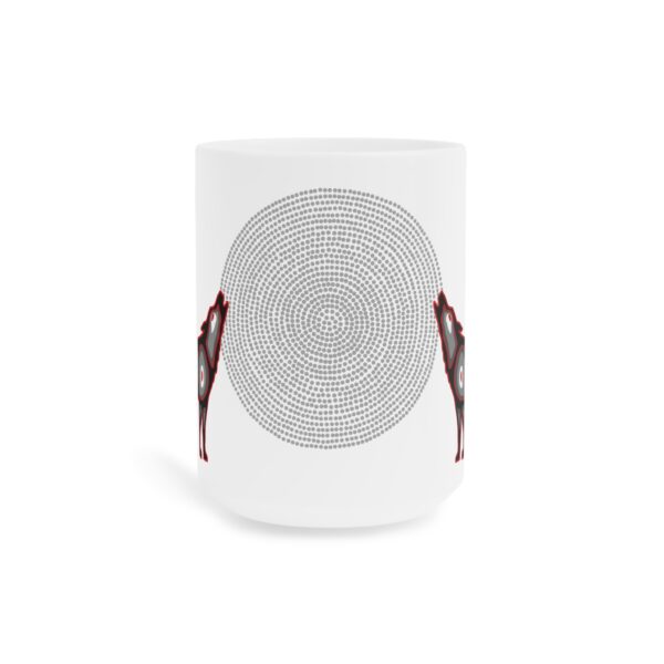 Howling Wolf Ceramic Mug - Image 5