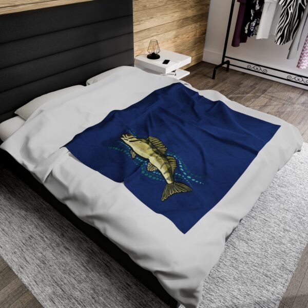 Walleye Velveteen Blanket - Image 12