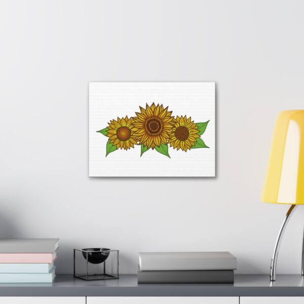 Sunflower Family Canvas - Image 8