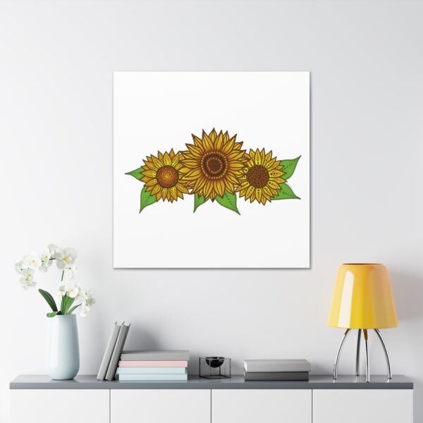 Sunflower Family Canvas - Image 24