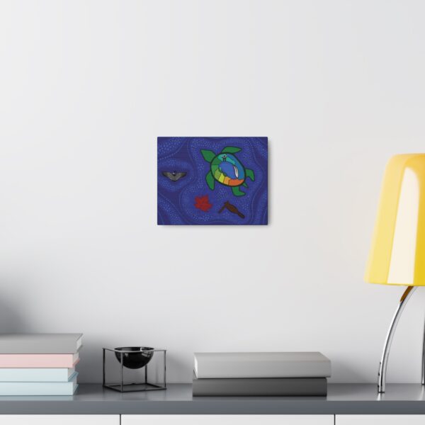 Turtle Island Indigenous Economy Canada, Canvas - Image 4
