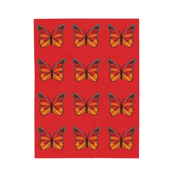 Butterfly Velveteen Blanket - Image 5