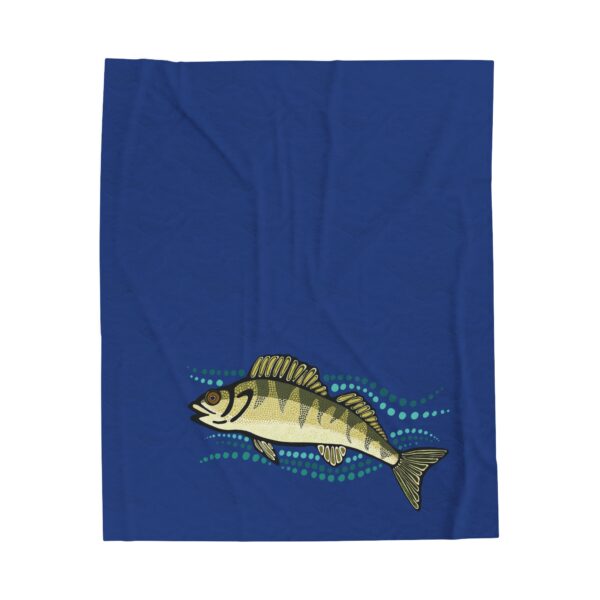 Walleye Velveteen Blanket - Image 9