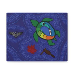 Turtle Island Indigenous Economy Canada, Canvas