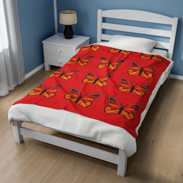 Butterfly Velveteen Blanket - Image 11