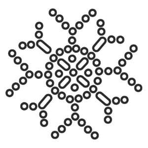 Snowflake Medicine Colour Sheet - FREE!