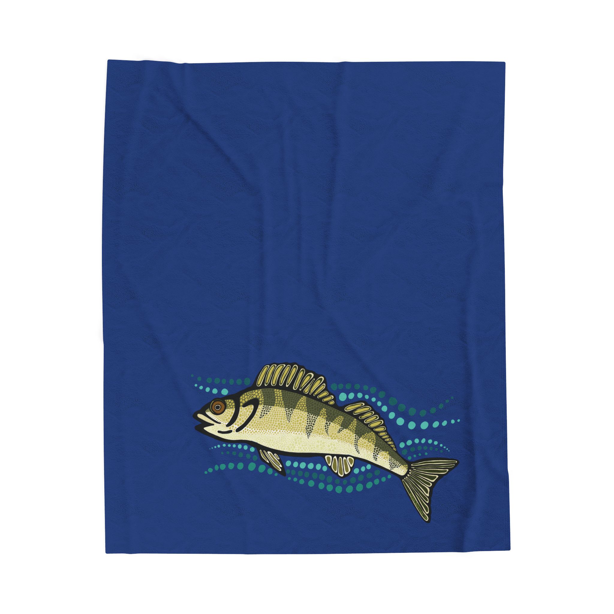 Walleye Velveteen Blanket - Image 9
